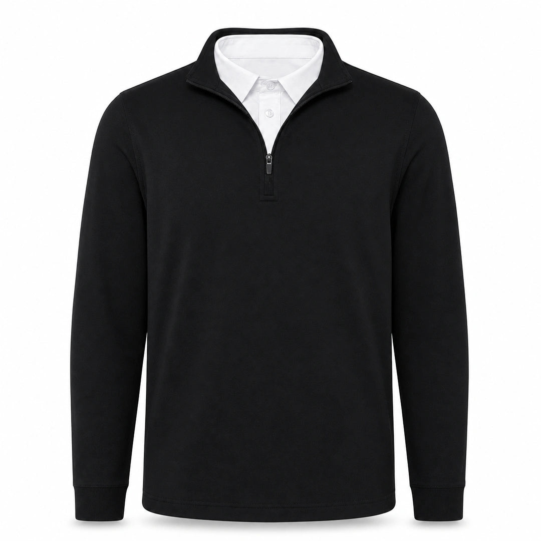 Leon - Men’s Ultra Comfortable 2-in-1 Quarter-Zip