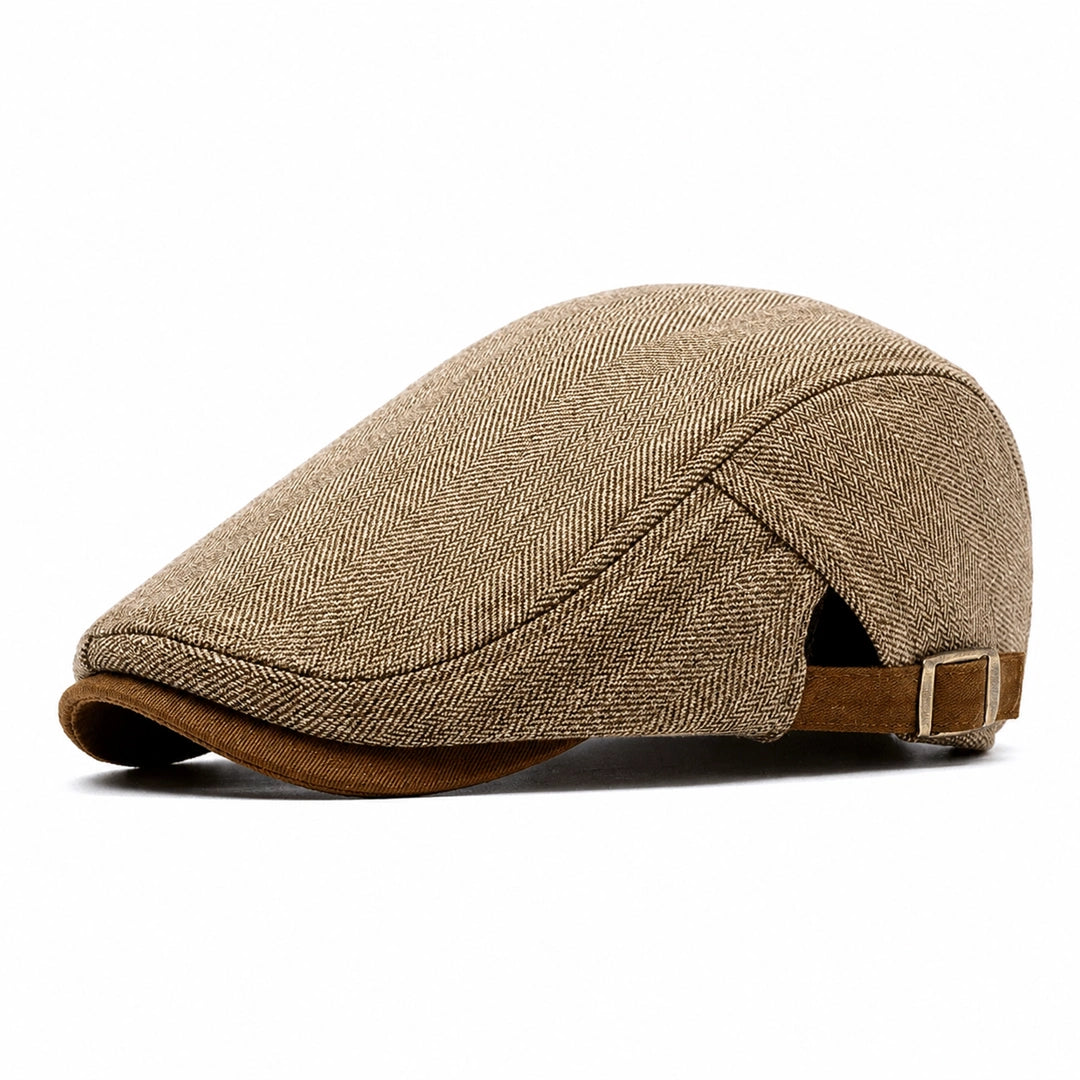 Marlow - Men's Ultra Comfortable Herringbone Cap