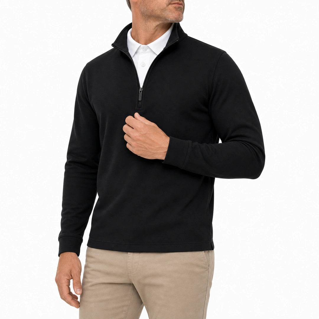 Leon - Men’s Ultra Comfortable 2-in-1 Quarter-Zip
