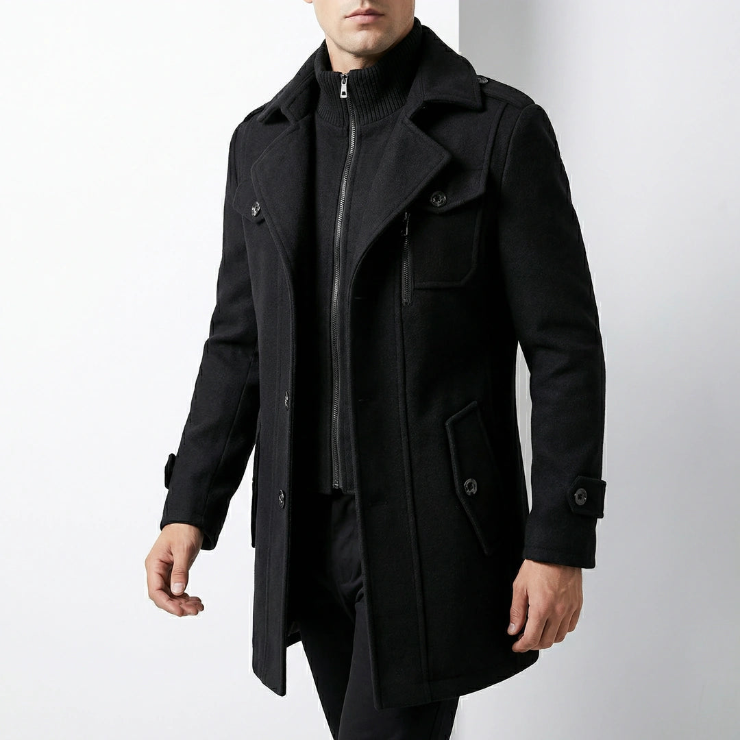 Colton – Ultra Comfortable Wool Coat