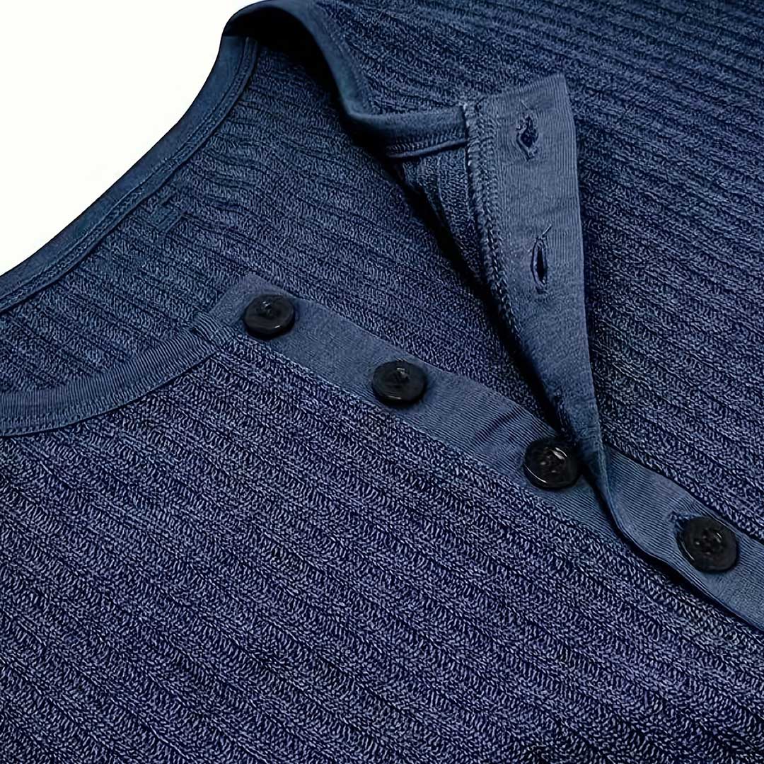 Siena - Men's Ultra Comfortable Henley Shirt