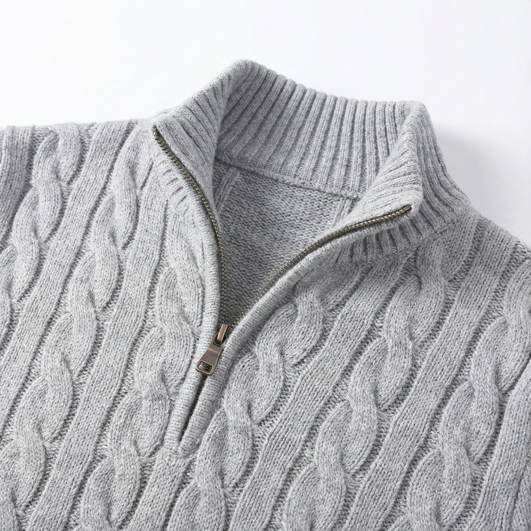 Ravello – Men’s Ultra Comfortable Half-Zip Sweater