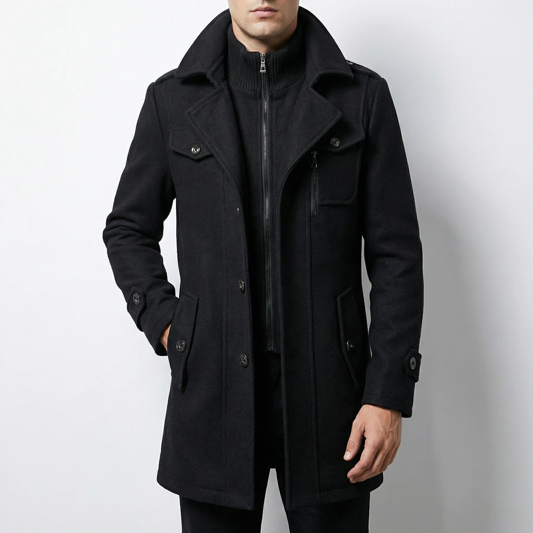 Colton – Ultra Comfortable Wool Coat