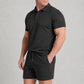 Capri Set – Men’s Ultra Comfortable Shorts and Polo Shirt