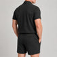 Capri Set – Men’s Ultra Comfortable Shorts and Polo Shirt