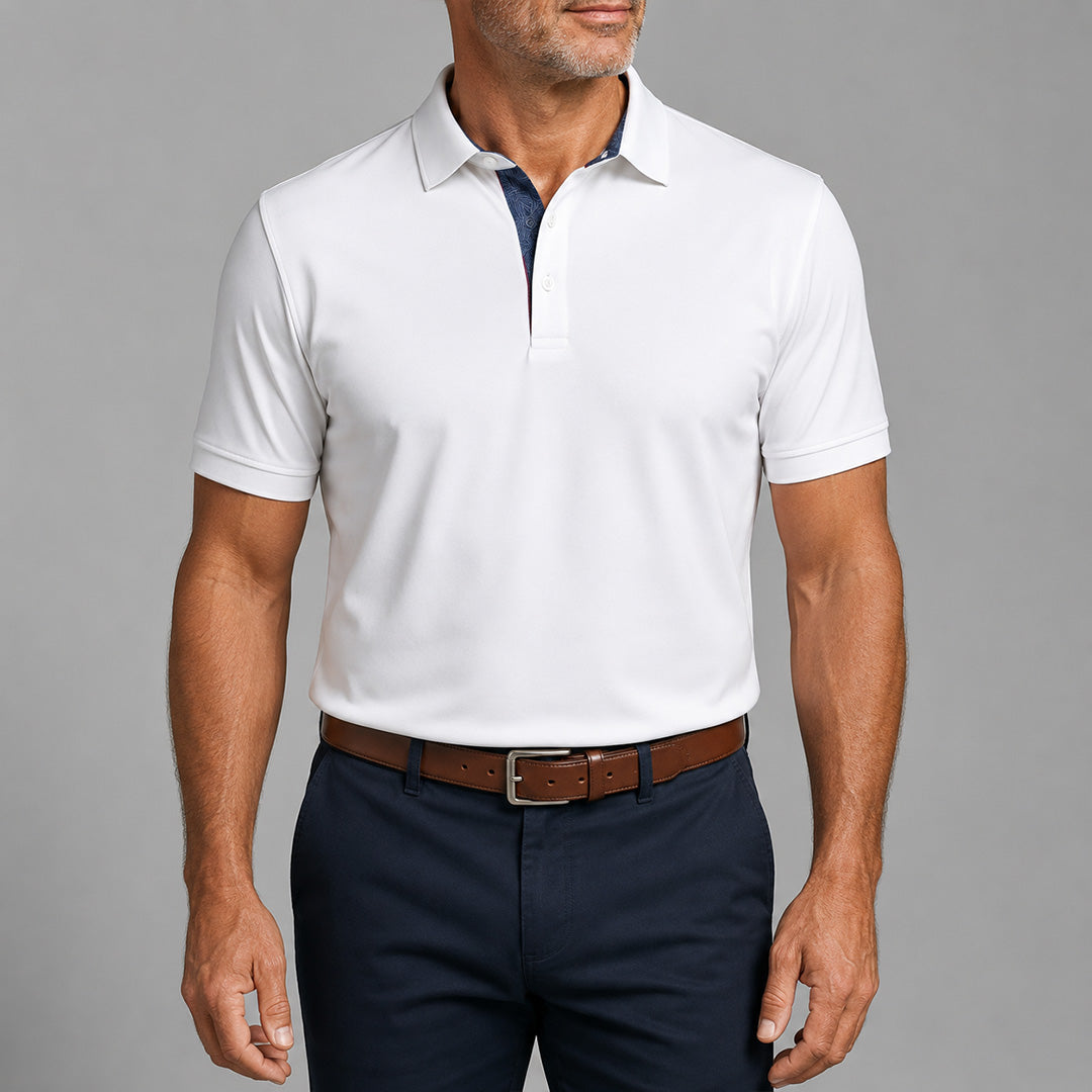 Hudson - Men's Ultra Comfortable Polo Shirt