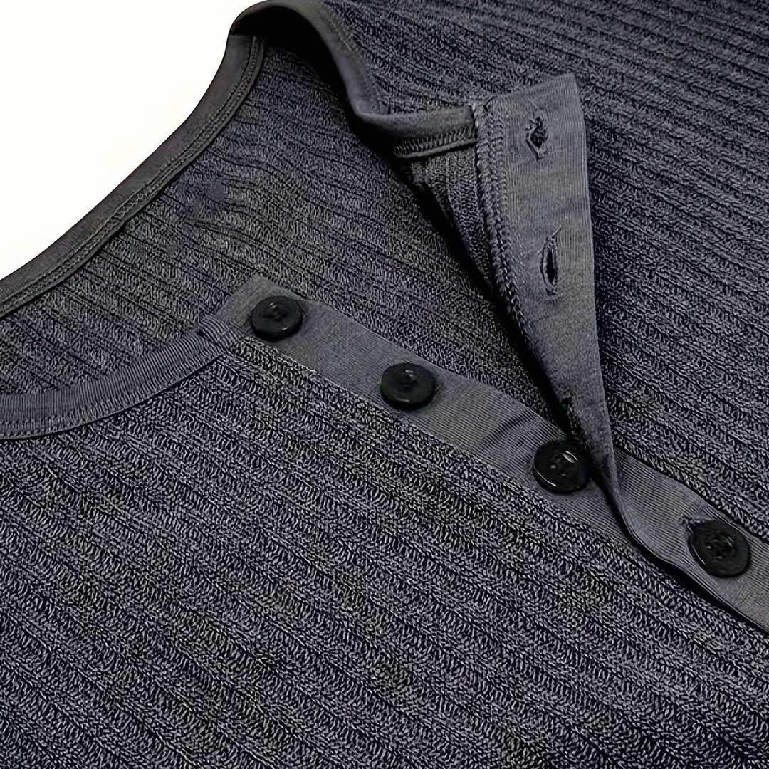Siena - Men's Ultra Comfortable Henley Shirt