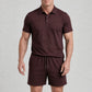 Capri Set – Men’s Ultra Comfortable Shorts and Polo Shirt