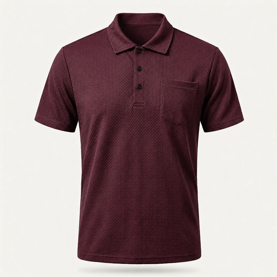 Capri - Men's Ultra Comfortable Pocket Polo Shirt
