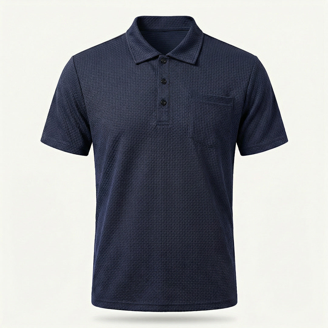 Capri - Men's Ultra Comfortable Pocket Polo Shirt
