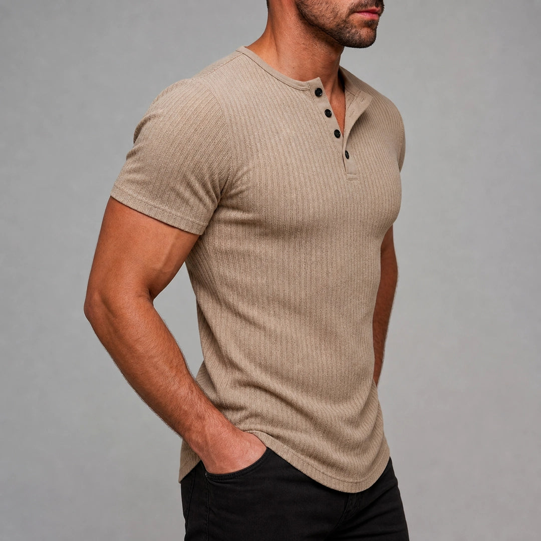Siena - Men's Ultra Comfortable Henley Shirt