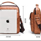 The Redwood - Classic Grain Cross Body Bag