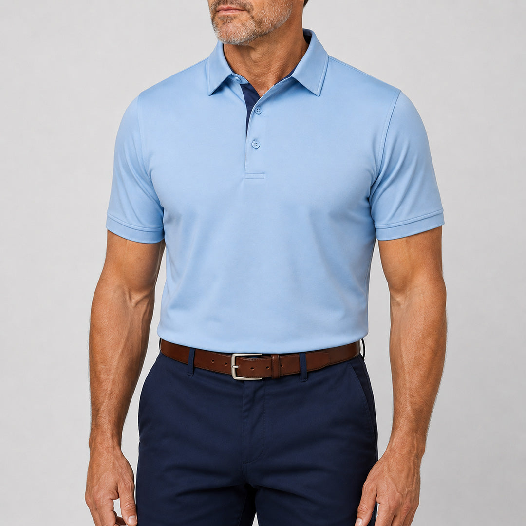 Hudson - Men's Ultra Comfortable Polo Shirt