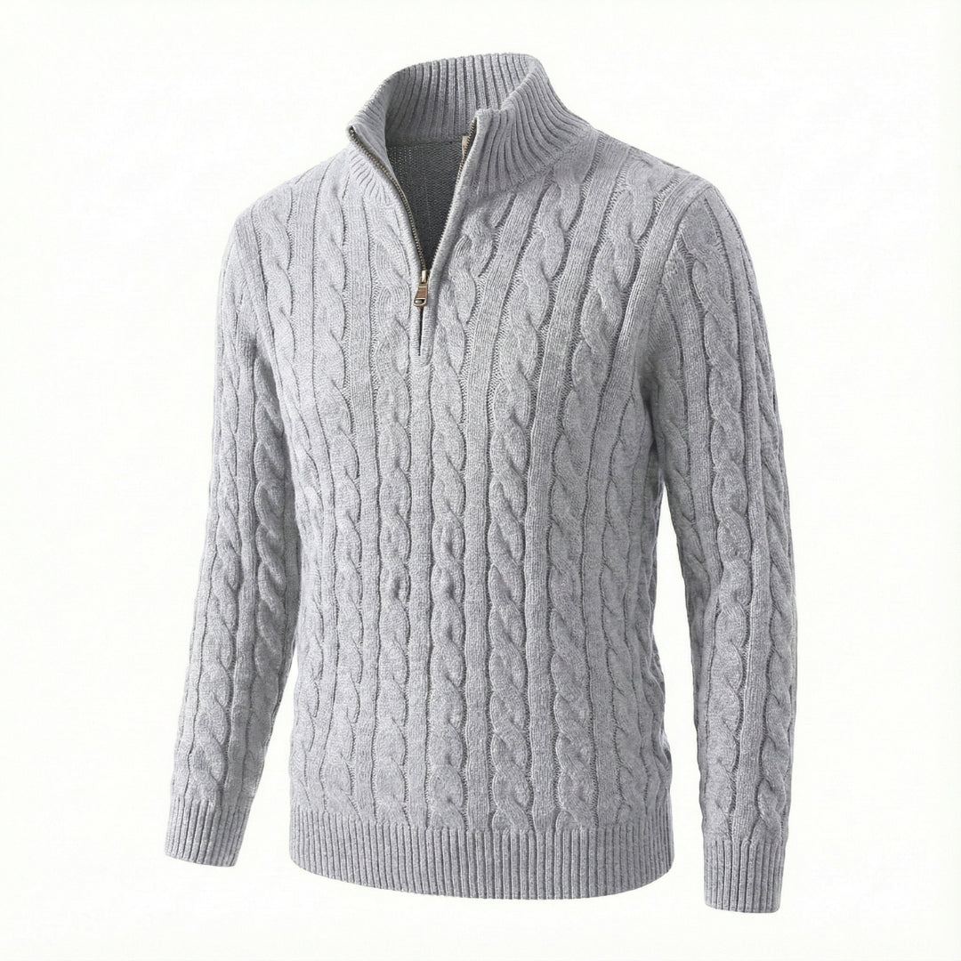 Ravello – Men’s Ultra Comfortable Half-Zip Sweater