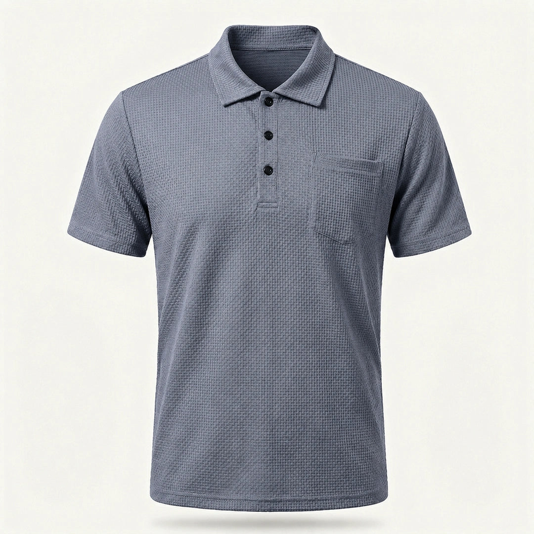Capri - Men's Ultra Comfortable Pocket Polo Shirt