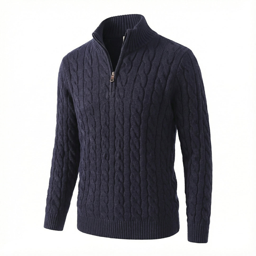 Ravello – Men’s Ultra Comfortable Half-Zip Sweater