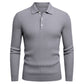 Sorrento - Men's Ultra Comfortable Long Sleeve Polo Shirt