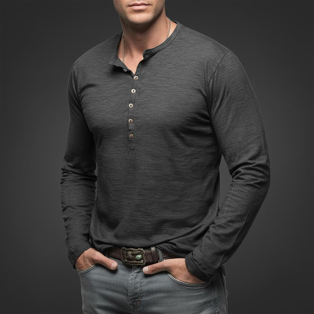 Rogue Henley - Men's Ultra Comfortable Shirt