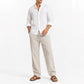Luca - Men's Ultra Comfortable Linen Pants