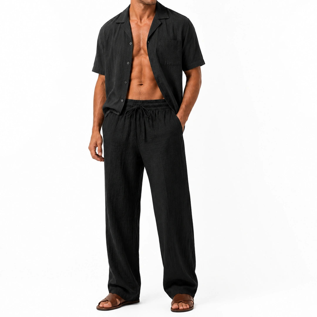 Luca - Men's Ultra Comfortable Linen Pants