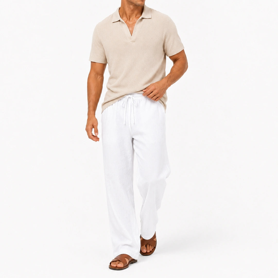 Luca - Men's Ultra Comfortable Linen Pants