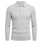 Sorrento - Men's Ultra Comfortable Long Sleeve Polo Shirt