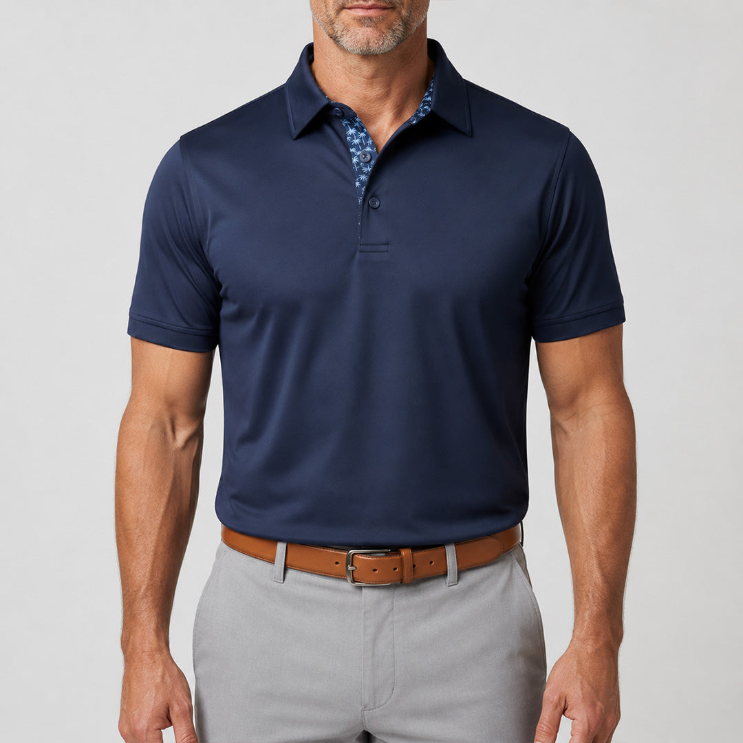 Hudson - Men's Ultra Comfortable Polo Shirt