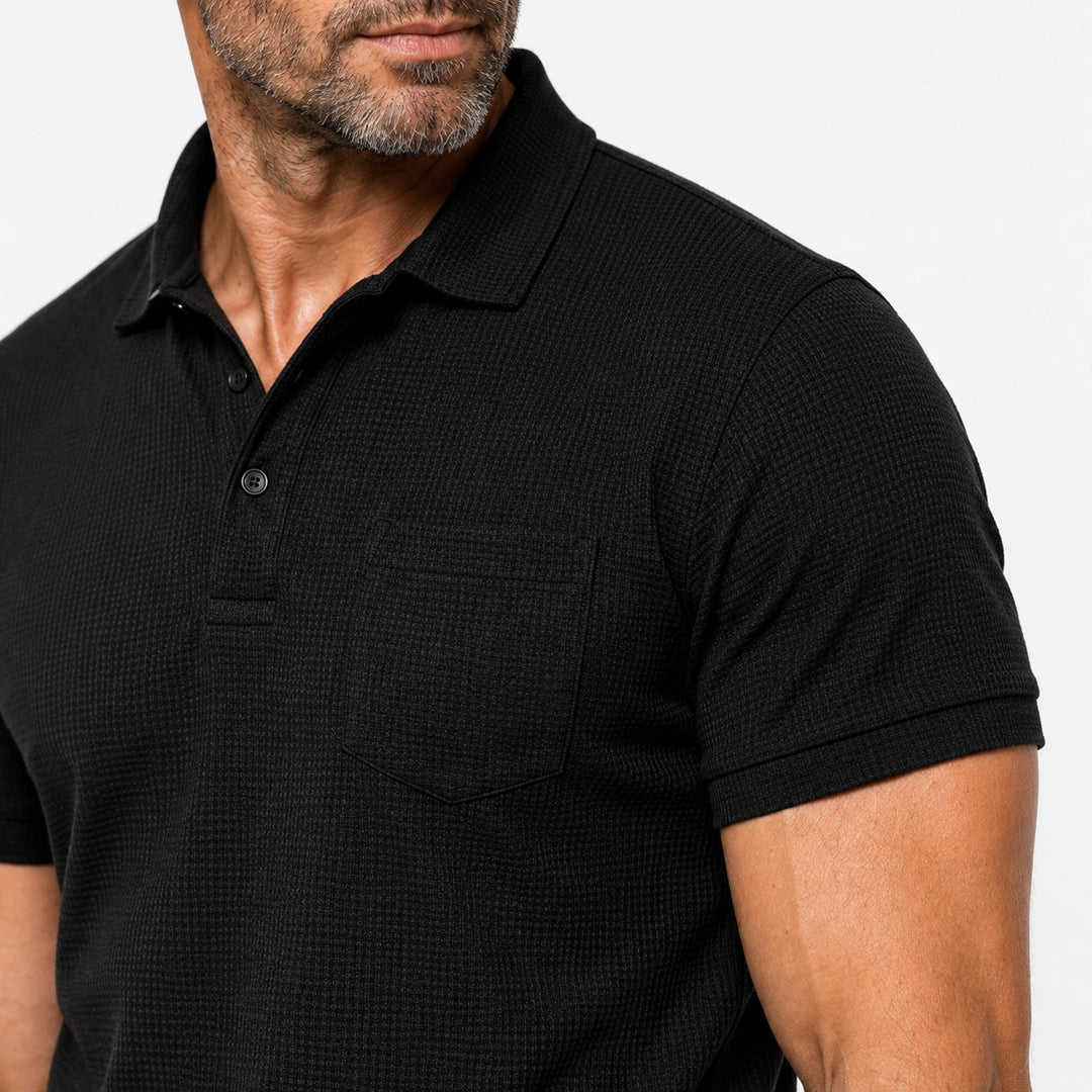 Capri - Men's Ultra Comfortable Pocket Polo Shirt