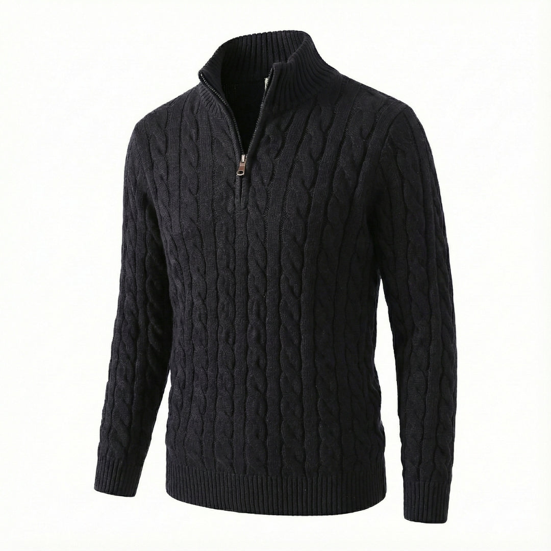 Ravello – Men’s Ultra Comfortable Half-Zip Sweater