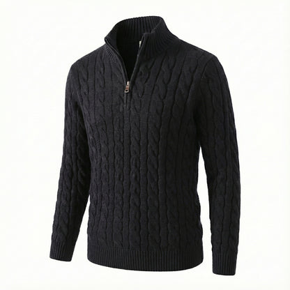 Ravello – Men’s Ultra Comfortable Half-Zip Sweater