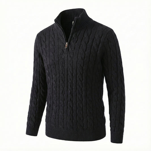 Ravello – Men’s Ultra Comfortable Half-Zip Sweater