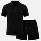 Capri Set – Men’s Ultra Comfortable Shorts and Polo Shirt