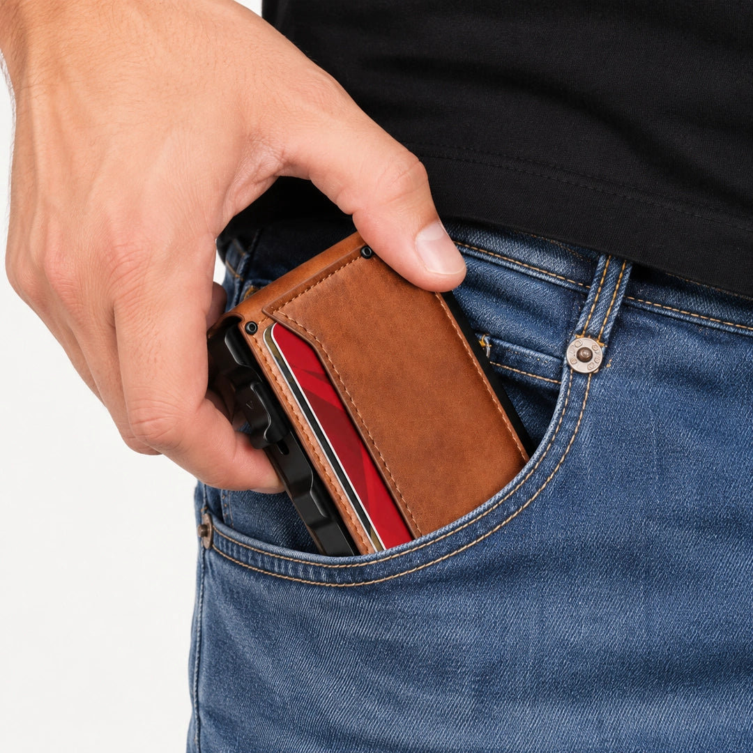 Lennox Slim RFID Card Wallet