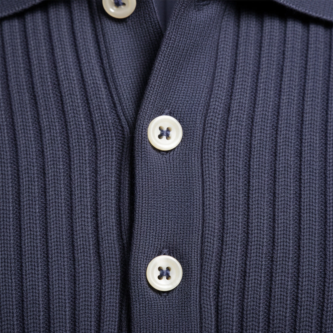 Sorrento - Men's Ultra Comfortable Long Sleeve Polo Shirt