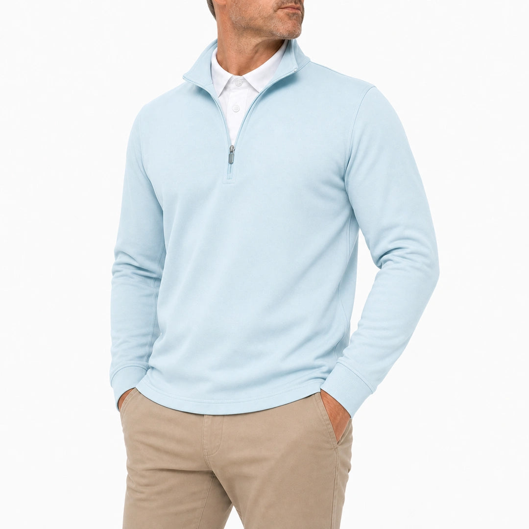 Leon - Men’s Ultra Comfortable 2-in-1 Quarter-Zip