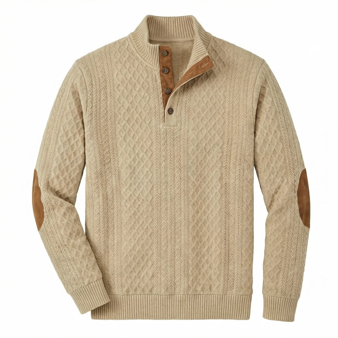 Crown - Men's Classic High Collar Pullover