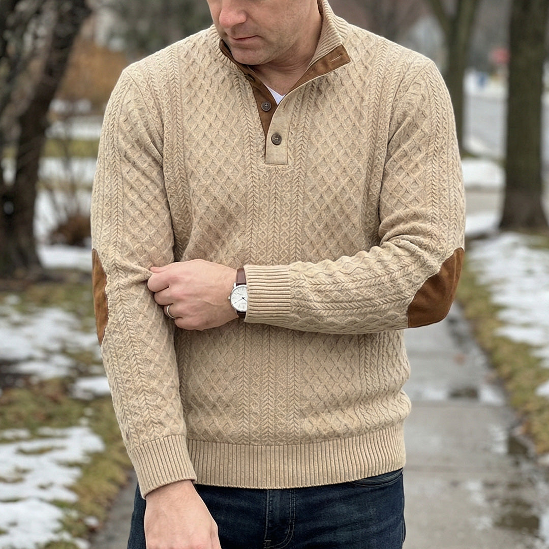 Crown - Classic High Collar Pullover